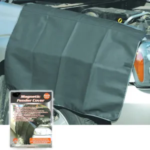 1 Heavy Duty Magnetic Fender Cover Mechanics Car Work Mat Protector 24" X 32" !