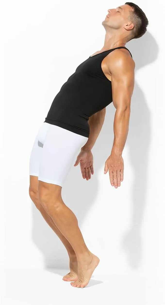 Arjen Kroos Mens Compression Shirt Slimming Undershirt Body Shaper Tank Tops Shapewear