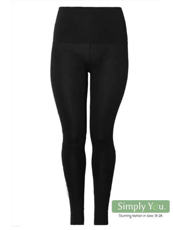 Belle - Plus Size Fleece Lined Leggings