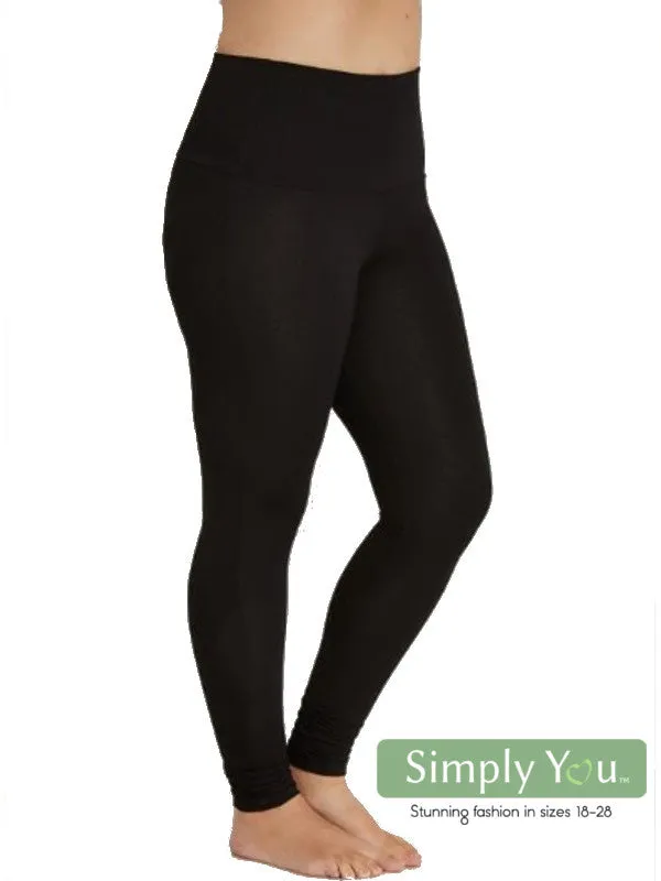 Belle - Plus Size Fleece Lined Leggings