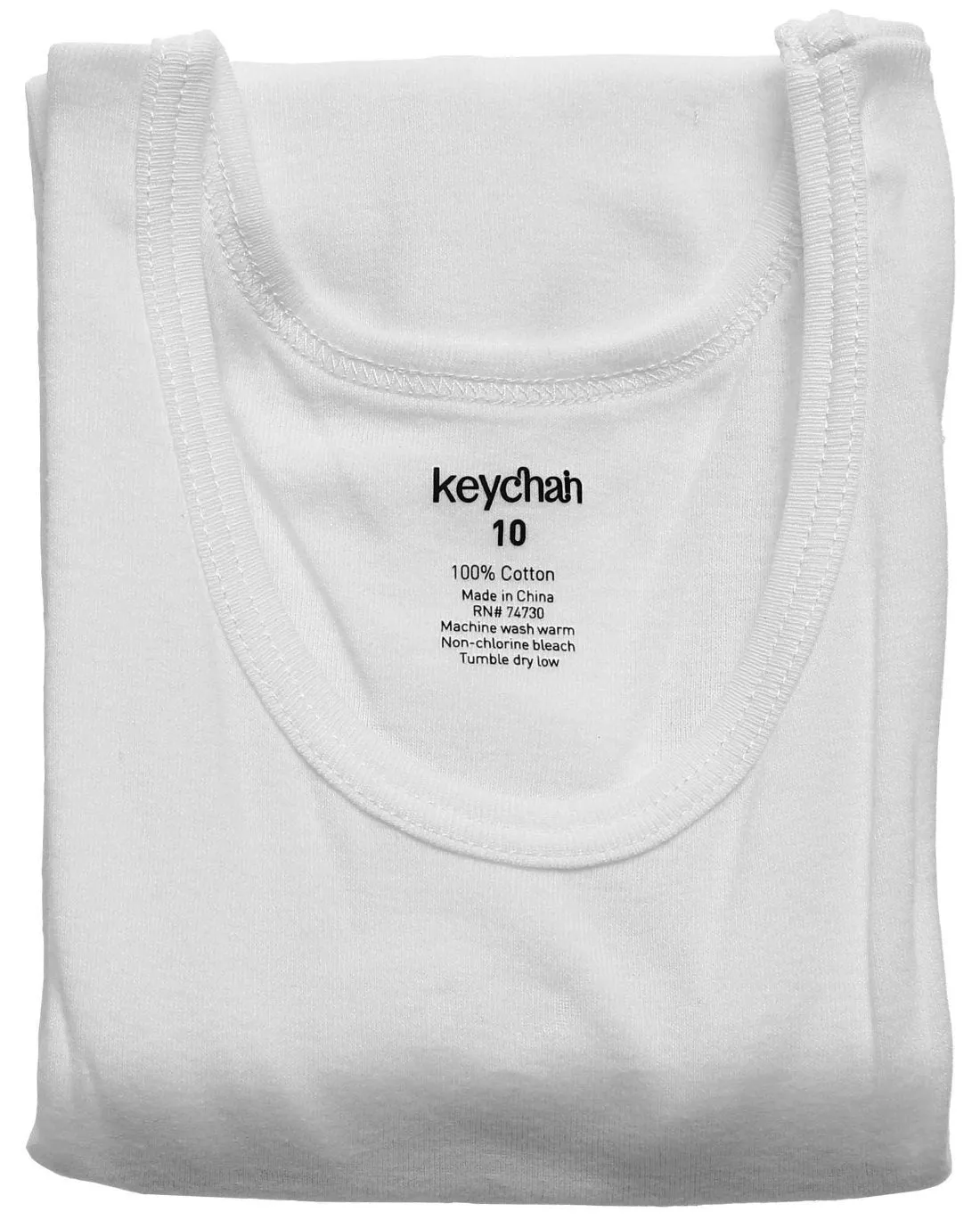Boys Key Chain Sleeveless Undershirts - 2 Pk.