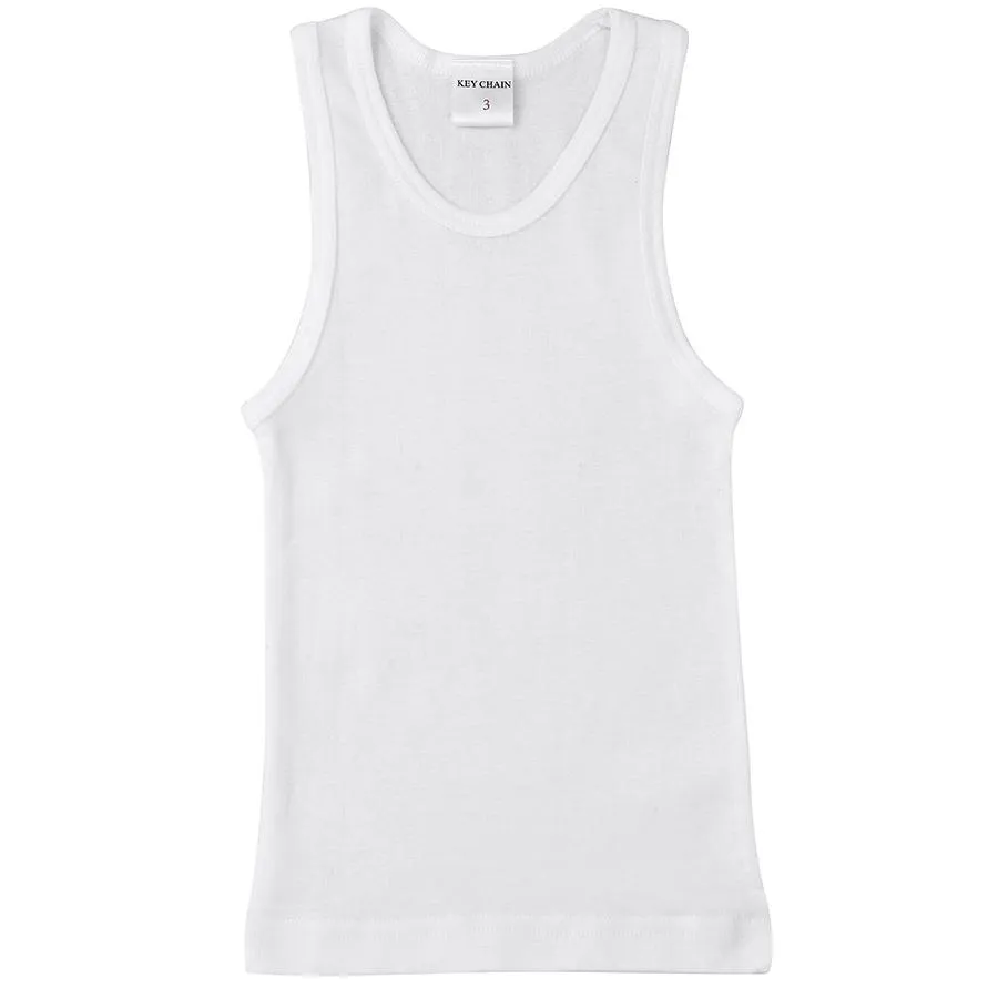 Boys Key Chain Sleeveless Undershirts - 2 Pk.