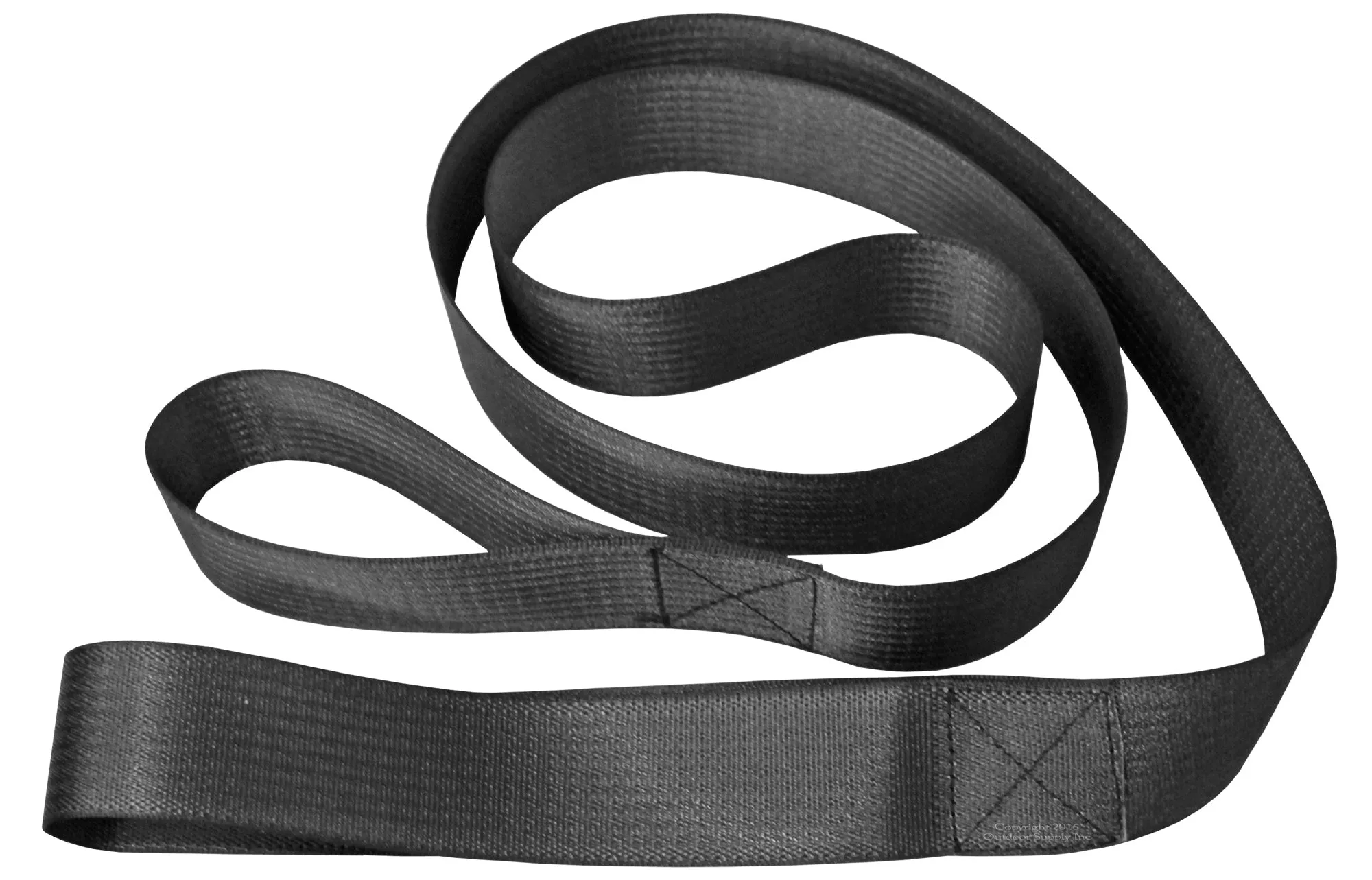 Bradley Heavy Duty Tow Leash for Snow Tubes  Made in USA, Durable Nylon Webbing with 6300 lb Torque Capacity  Fits Most Tubes with Tow Loops, Ideal for Slope Towing