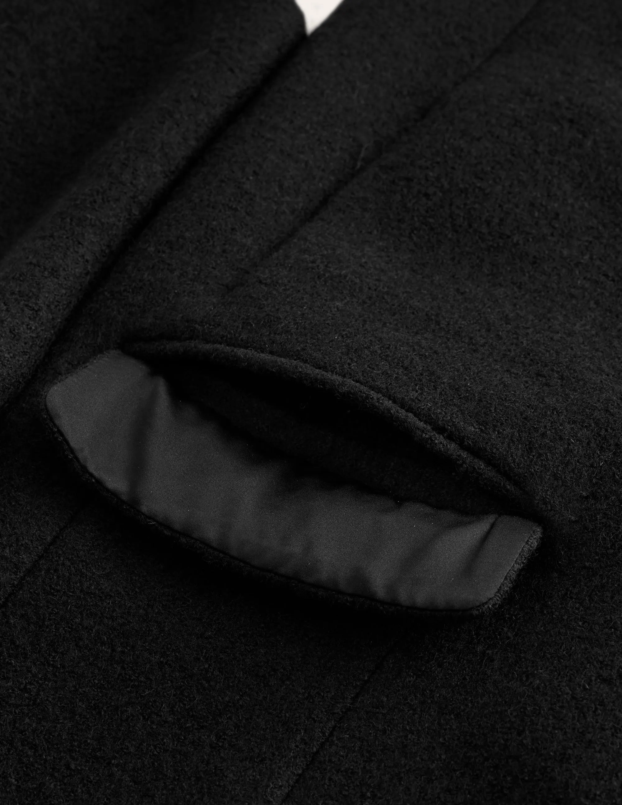 Canterbury Textured Coat-Black