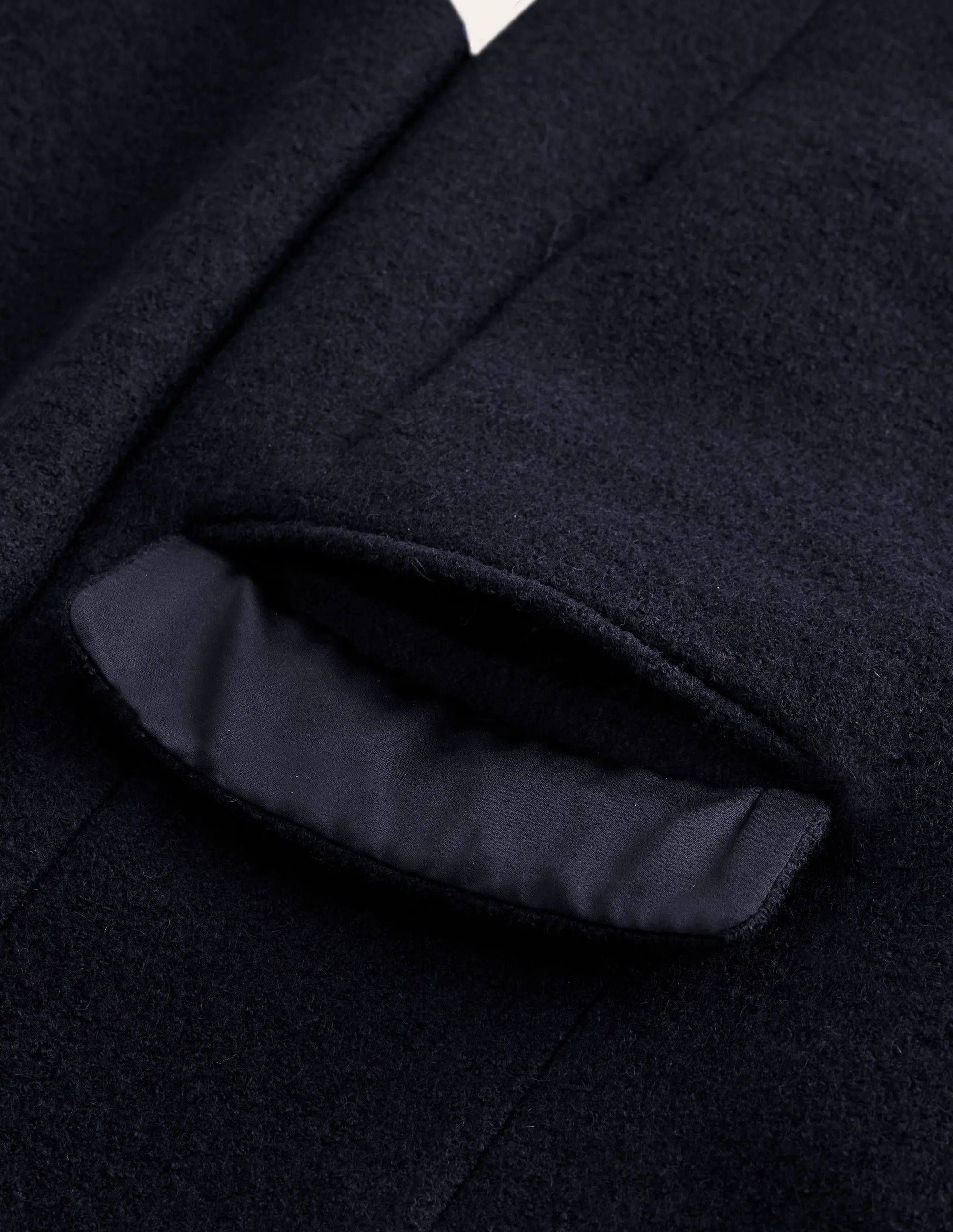 Canterbury Textured Coat-Navy