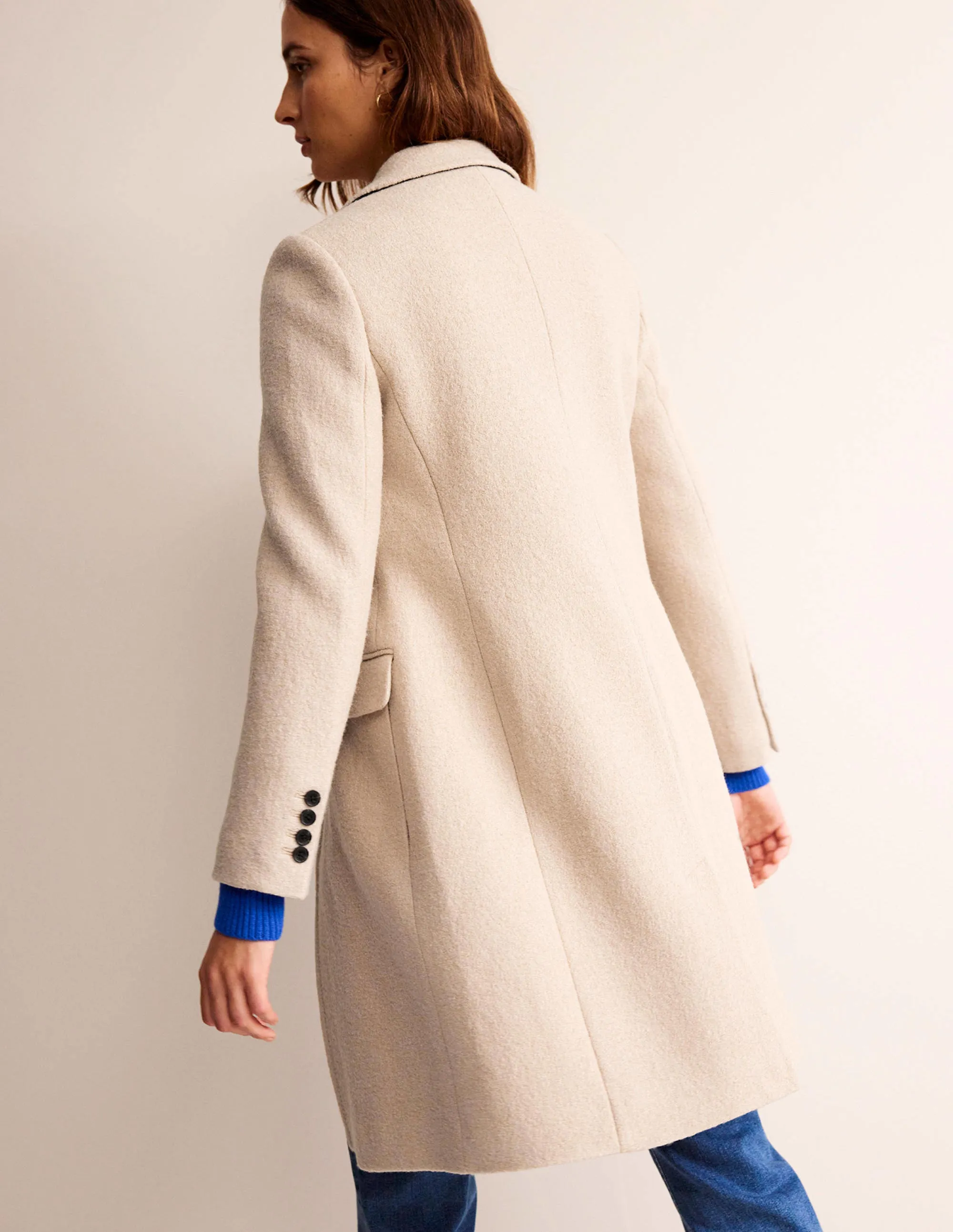 Canterbury Textured Coat-Rope