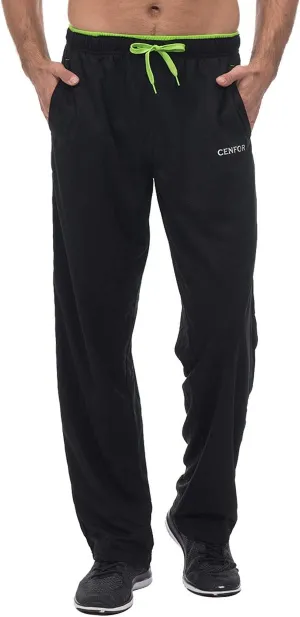 CENFOR Men's Sweatpants with Pockets Open Bottom Workout Pants, for Athletic, Jogging, Training, Casual