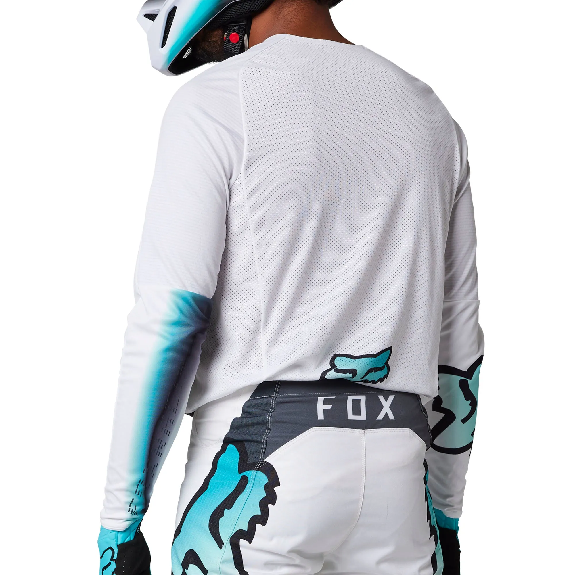 Fox Racing  Mens 360 Fgmnt Motocross Jersey White Offroad MotoX Vented Mesh