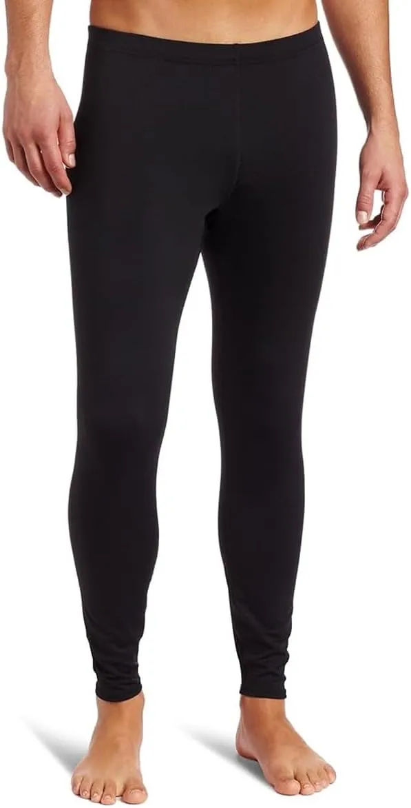 Hot Chillys Men's Micro-Elite Chamois Ankle Tight Midweight Body Fit Base Layer (Can Packaging)