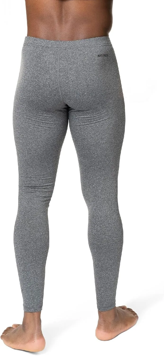 Hot Chillys Men's Micro Elite Chamois Ankle Tight Midweight Body Fit Base Layer