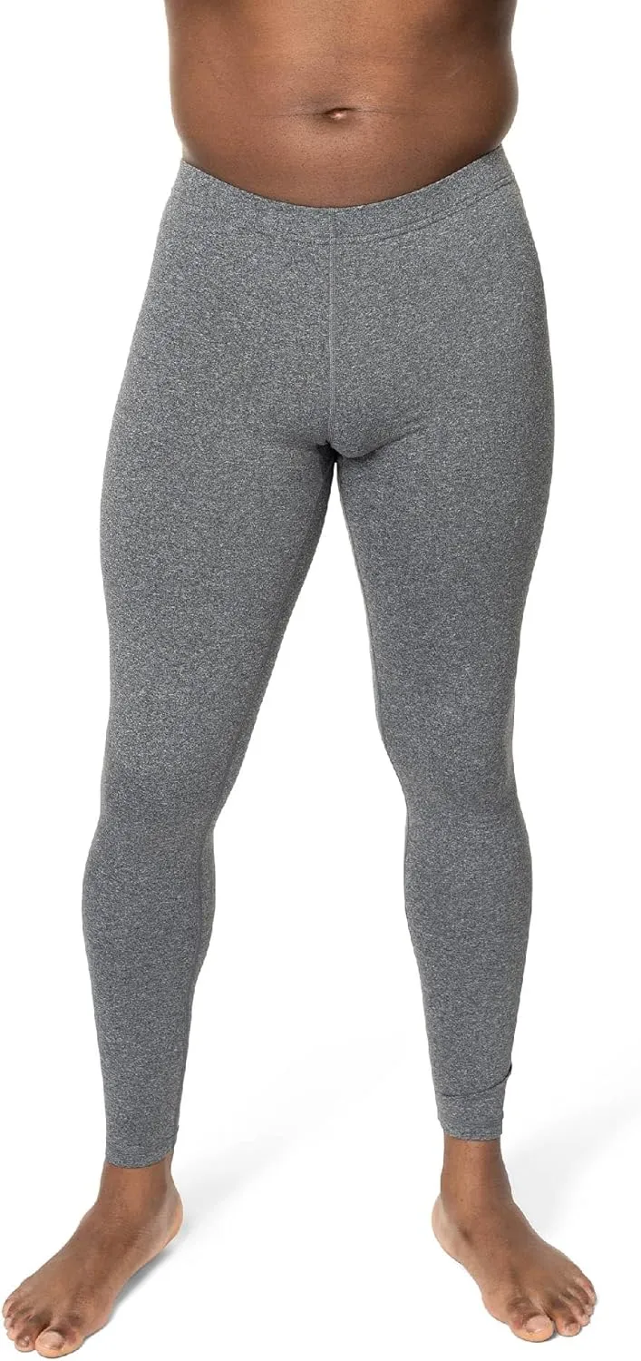 Hot Chillys Men's Micro Elite Chamois Ankle Tight Midweight Body Fit Base Layer