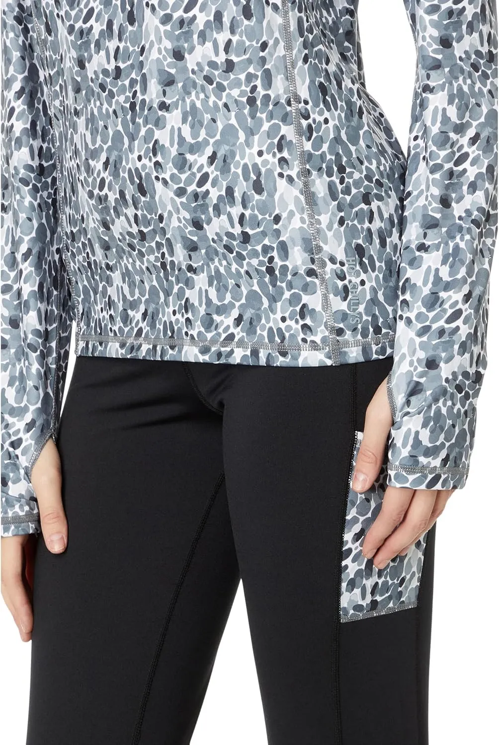 Hot Chillys Women's Micro-Elite Chamois Printed Tight Midweight Body Fit Base Layer