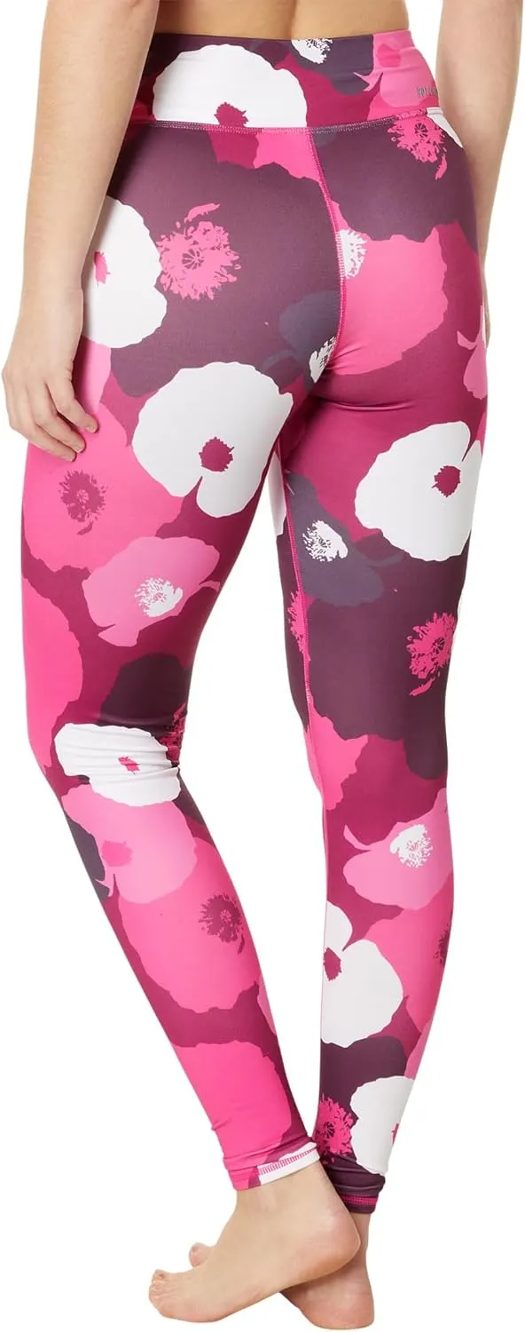Hot Chillys Women's Micro-Elite Chamois Printed Tight Midweight Body Fit Base Layer