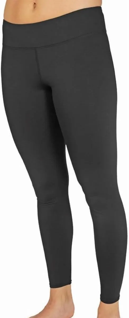 Hot Chillys Women's Micro-Elite Chamois Solid Tight Midweight Body Fit Base Layer (Can Packaging)