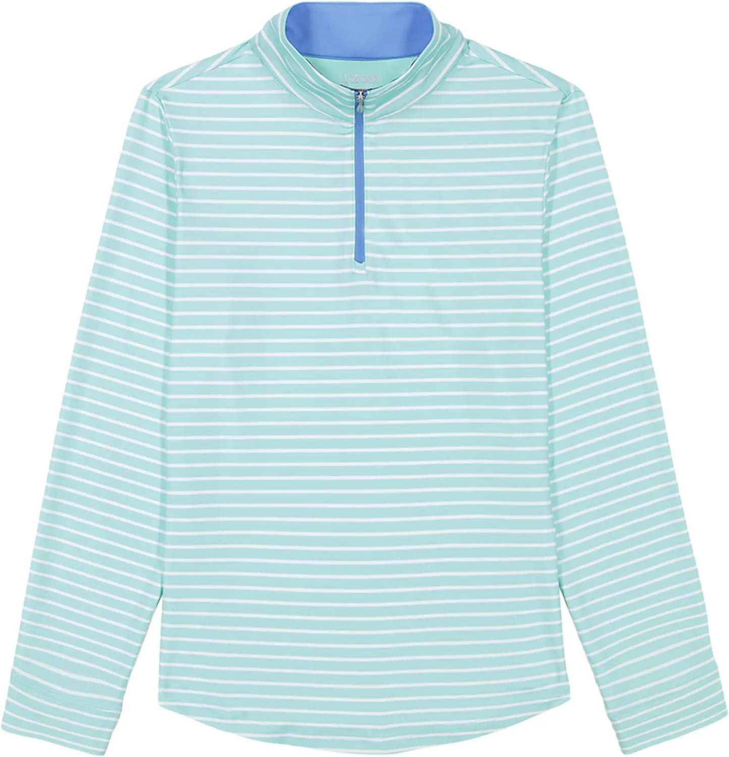 IZOD Women's 1/4 Zip Pullover Performance Stretch Long Sleeve Golf Running