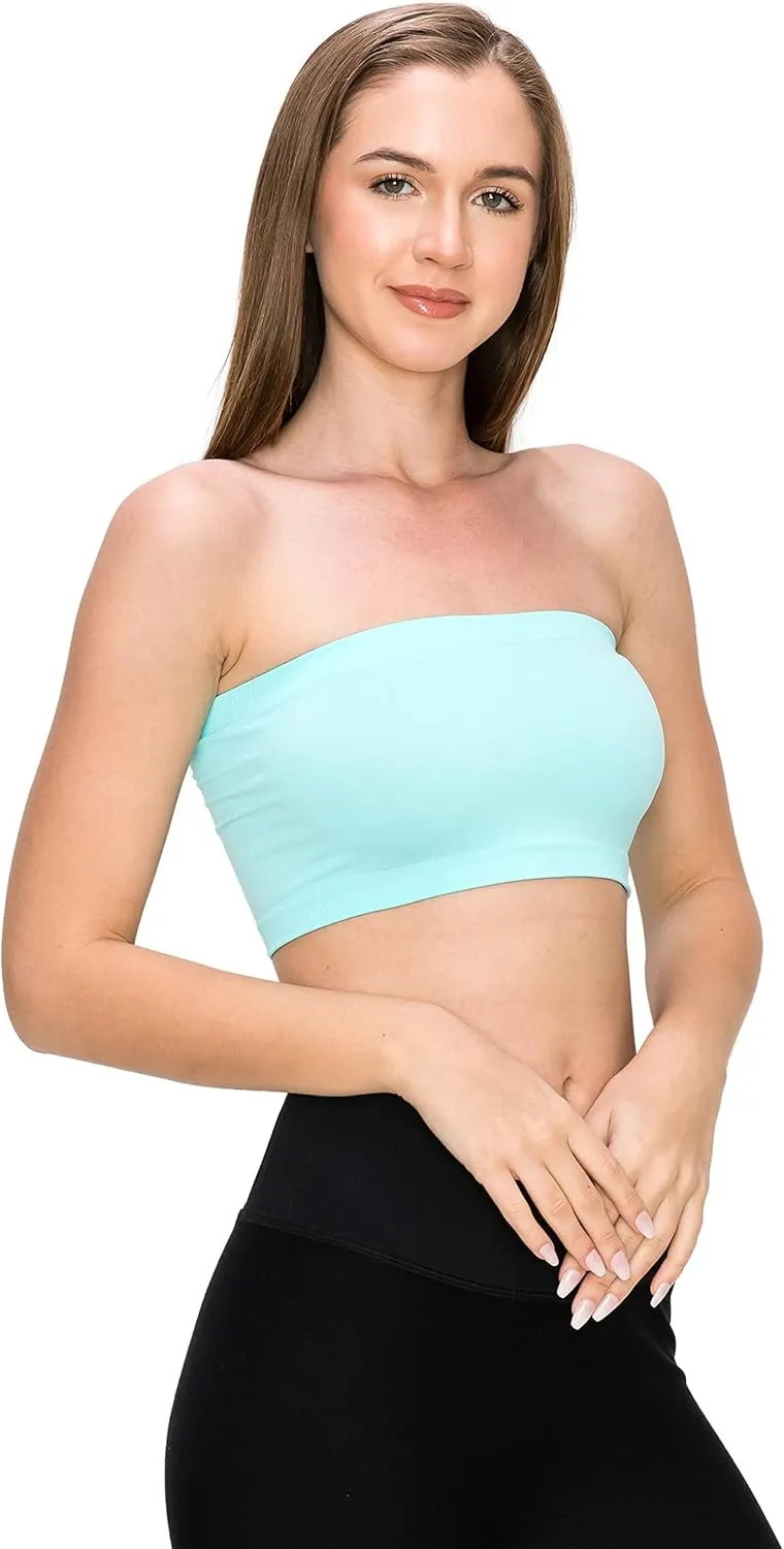 Kurve Seamless Mini Bandeau Tube top - UV Protective Fabric, Rated UPF 50 , Made in USA