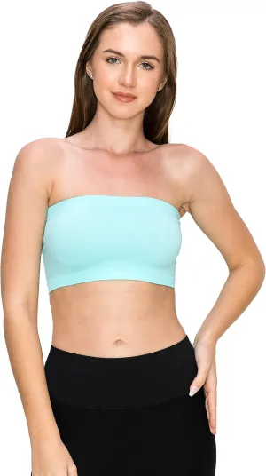 Kurve Seamless Mini Bandeau Tube top - UV Protective Fabric, Rated UPF 50 , Made in USA