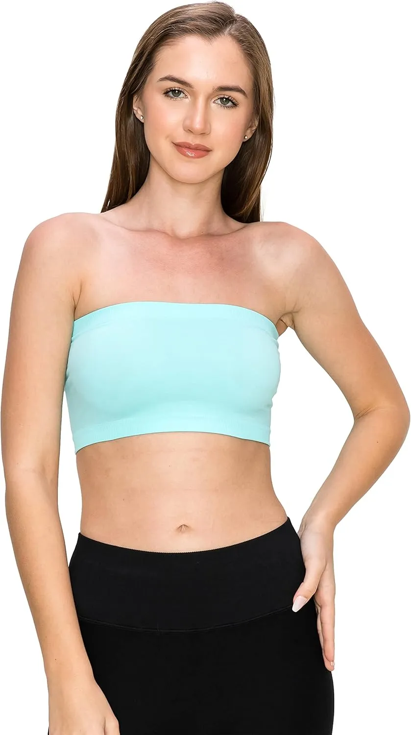 Kurve Seamless Mini Bandeau Tube top - UV Protective Fabric, Rated UPF 50 , Made in USA