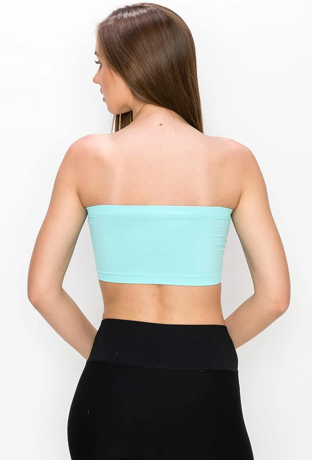 Kurve Seamless Mini Bandeau Tube top - UV Protective Fabric, Rated UPF 50 , Made in USA
