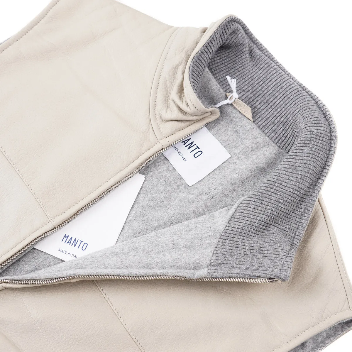 Manto Wool-Lined Deerskin Leather Vest