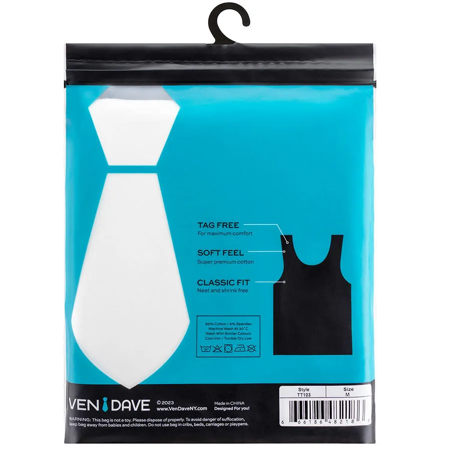 Mens Ven Dave Sleeveless Undershirts - 2 Pk.