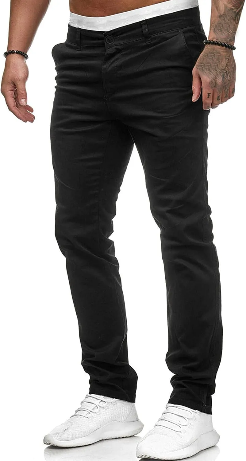 Mens Workout Cargo Sweatpants Leg Cargo Pants with Pockets Mens Sweatpants Big and Tall Fleece Lined Cargo Trousers