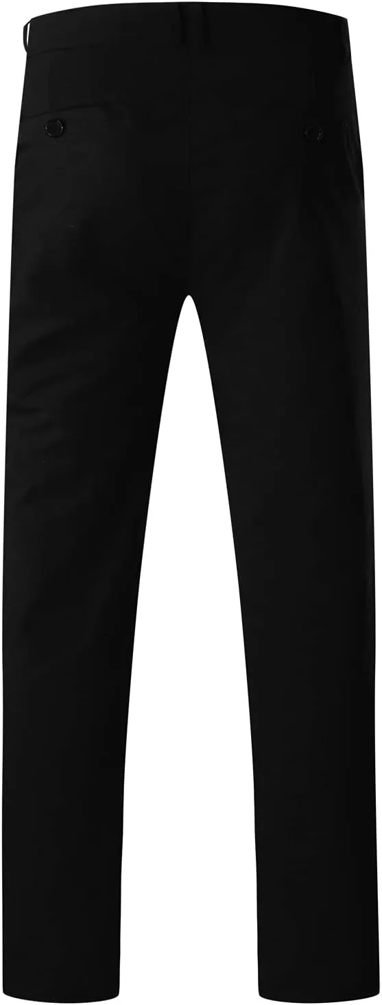 Mens Workout Cargo Sweatpants Leg Cargo Pants with Pockets Mens Sweatpants Big and Tall Fleece Lined Cargo Trousers