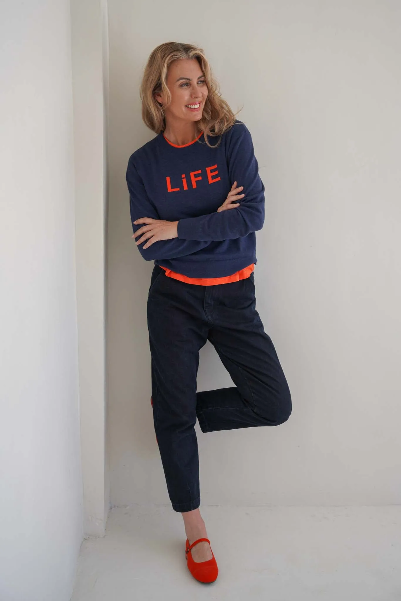 Navy Life Pullover
