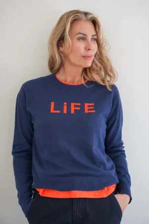 Navy Life Pullover
