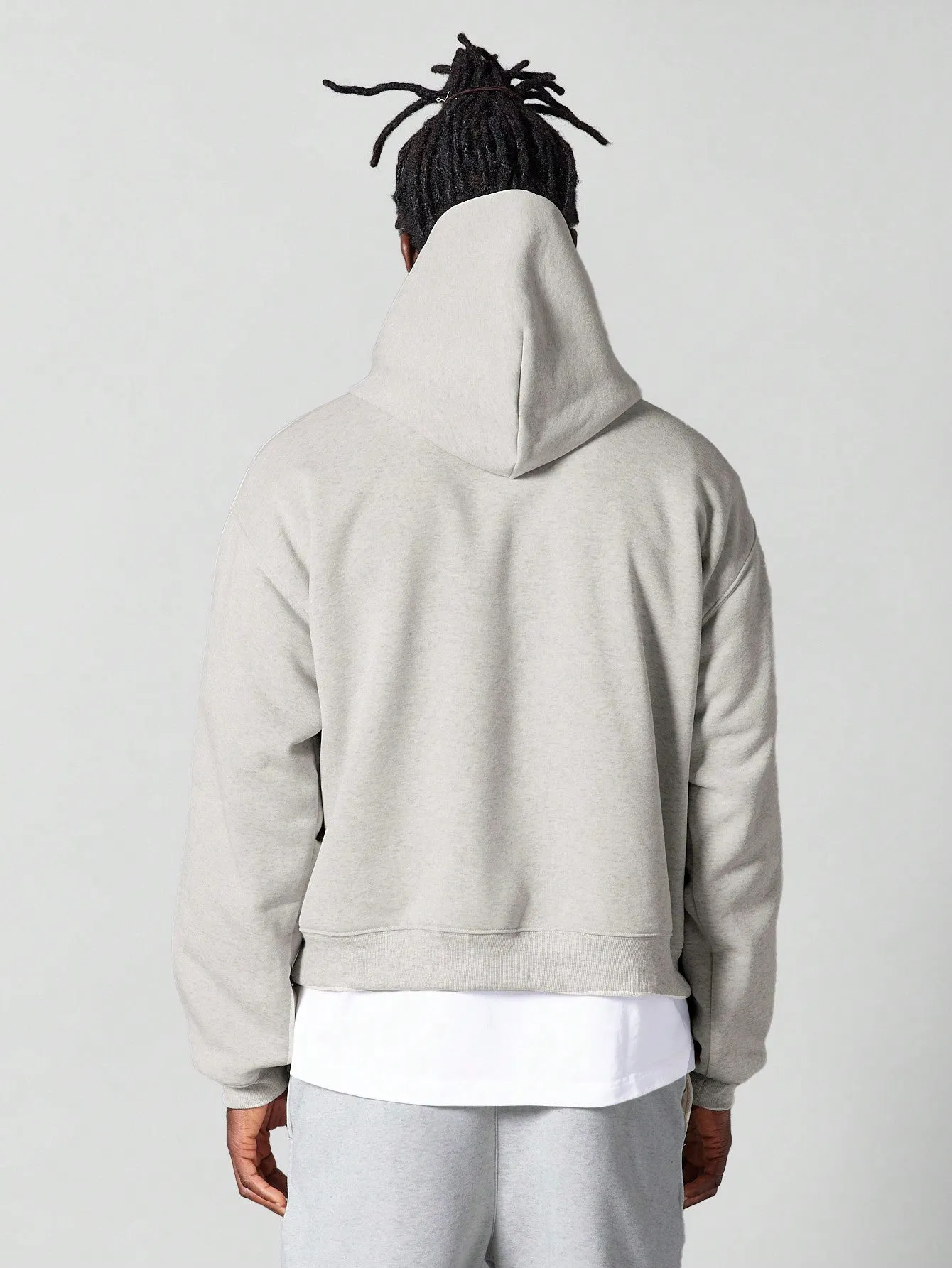 Overhead Hoodie With London And Number Applique