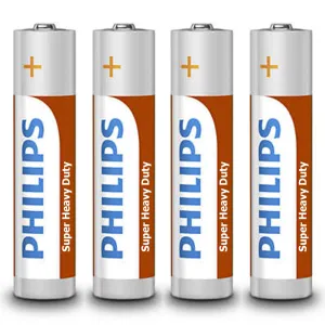 Pack 48 Philips AAA Batteries Triple A R03 1.5V Toys Heavy Duty Exp 2022 Lot Box