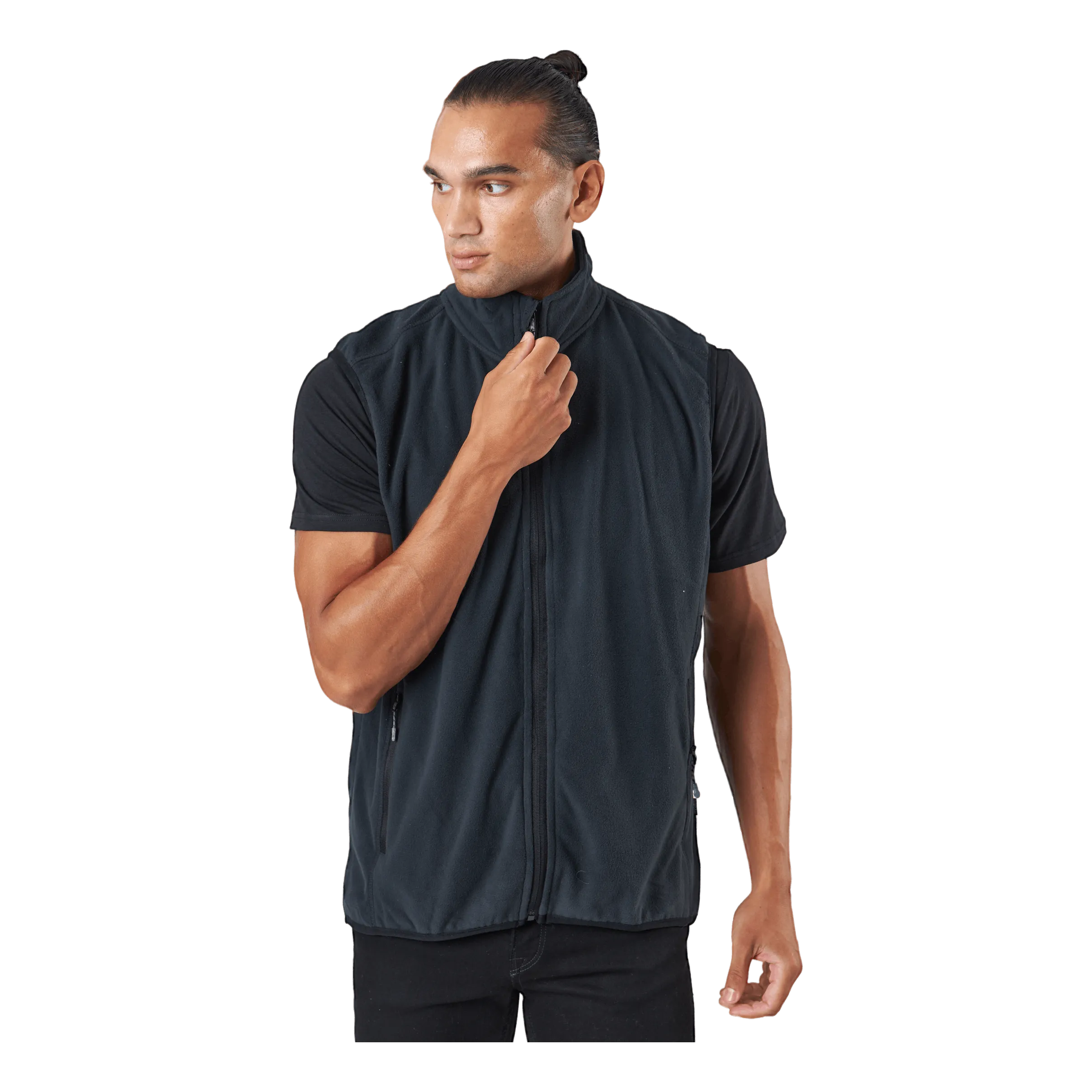 Pescara Fleece Vest Black