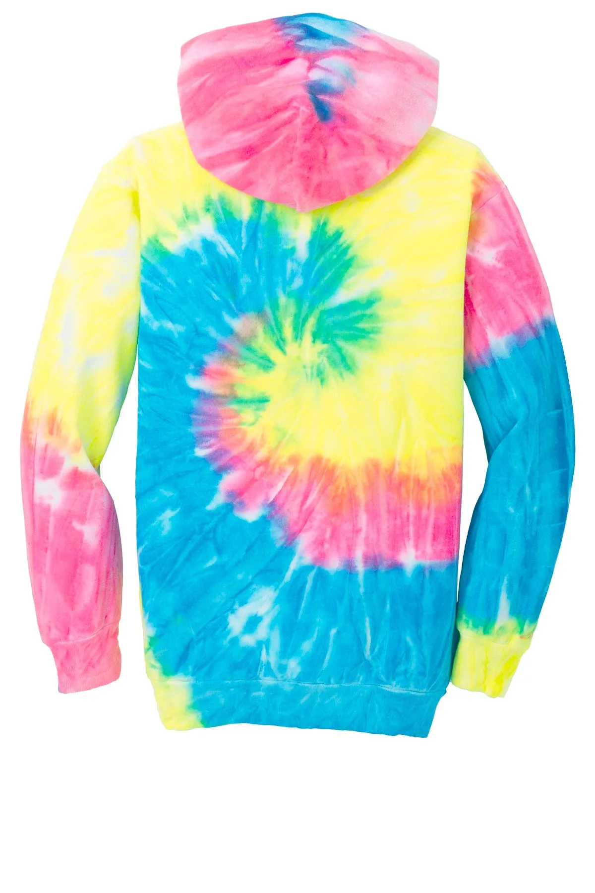 Port & Company Youth Tie-Dye Pullover Hooded Sweatshirt. PC146Y