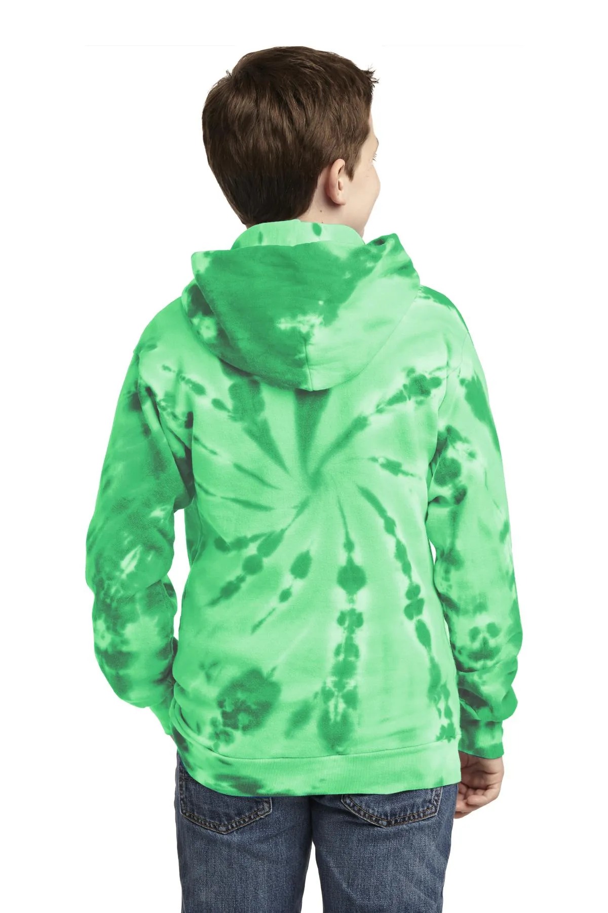 Port & Company Youth Tie-Dye Pullover Hooded Sweatshirt. PC146Y