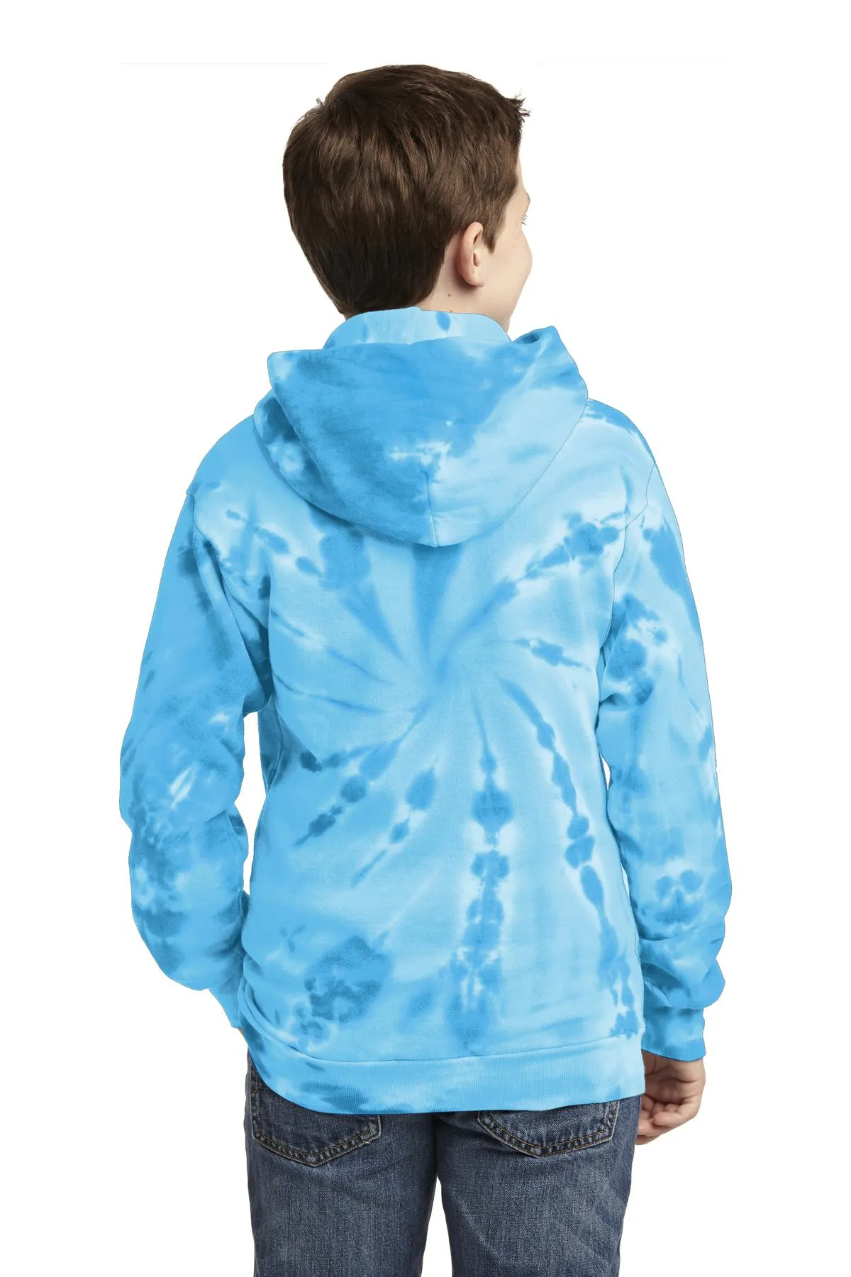 Port & Company Youth Tie-Dye Pullover Hooded Sweatshirt. PC146Y