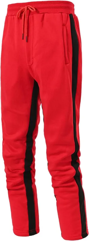 sdbrld Sweatpants For Men Men's Hip Hop Joggers Fashion Splice Drawstring Cargo Pants Hiking Running Sweatpants Trousers