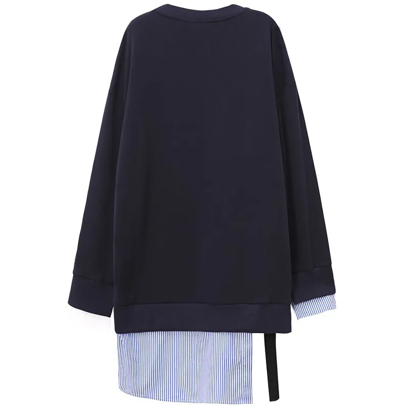 Side Lace Up Sleeve Sweatshirts