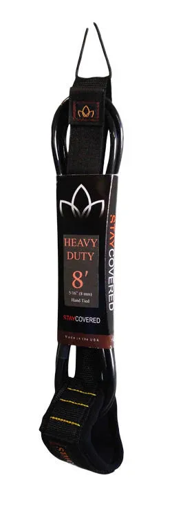 STAY COVERED HEAVY DUTY HAND TIED 8' LEASH