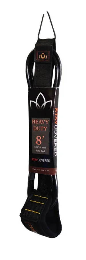 STAY COVERED HEAVY DUTY HAND TIED 8' LEASH