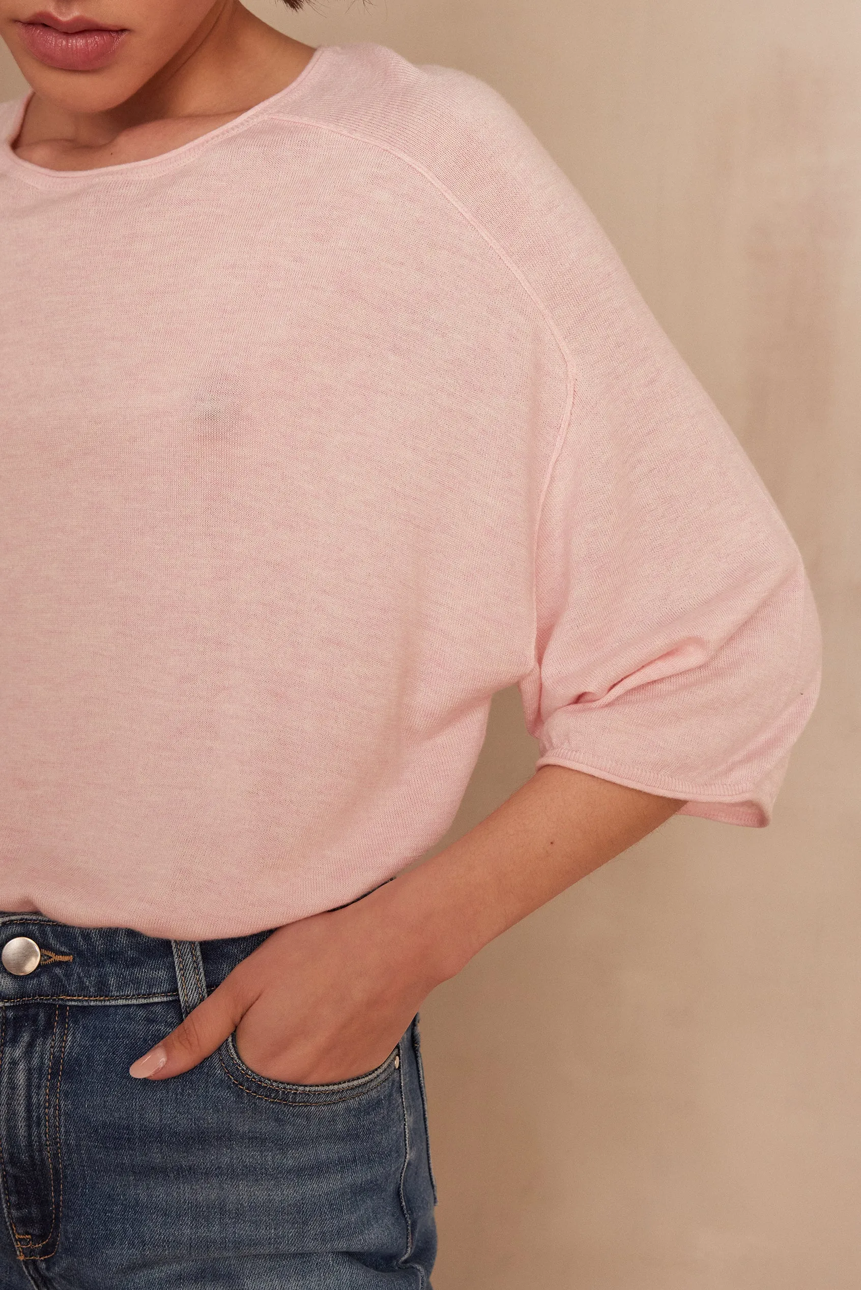 SUZANE PINK JUMPER