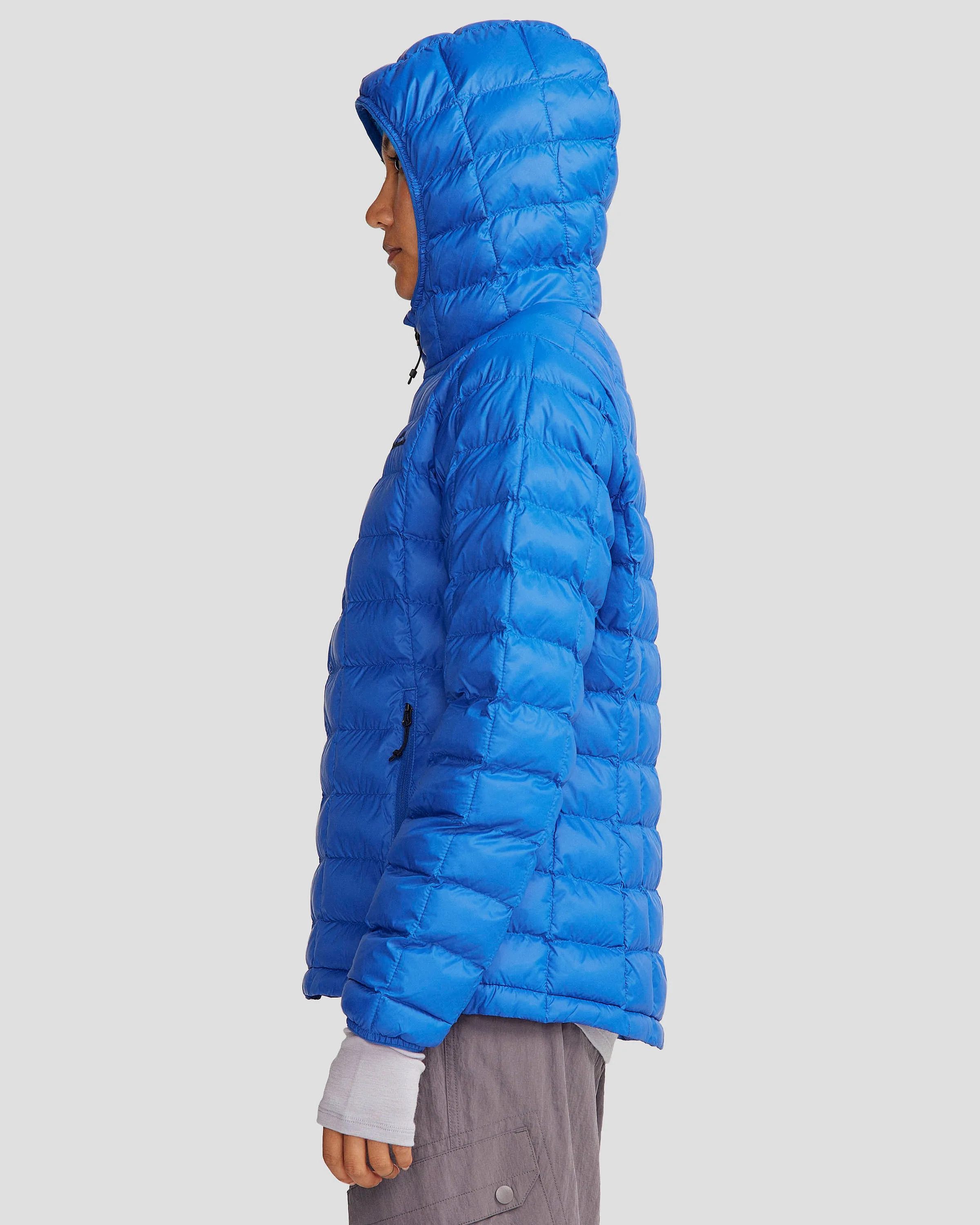 Women's Heli Insulated Hooded Jacket - Peak Blue