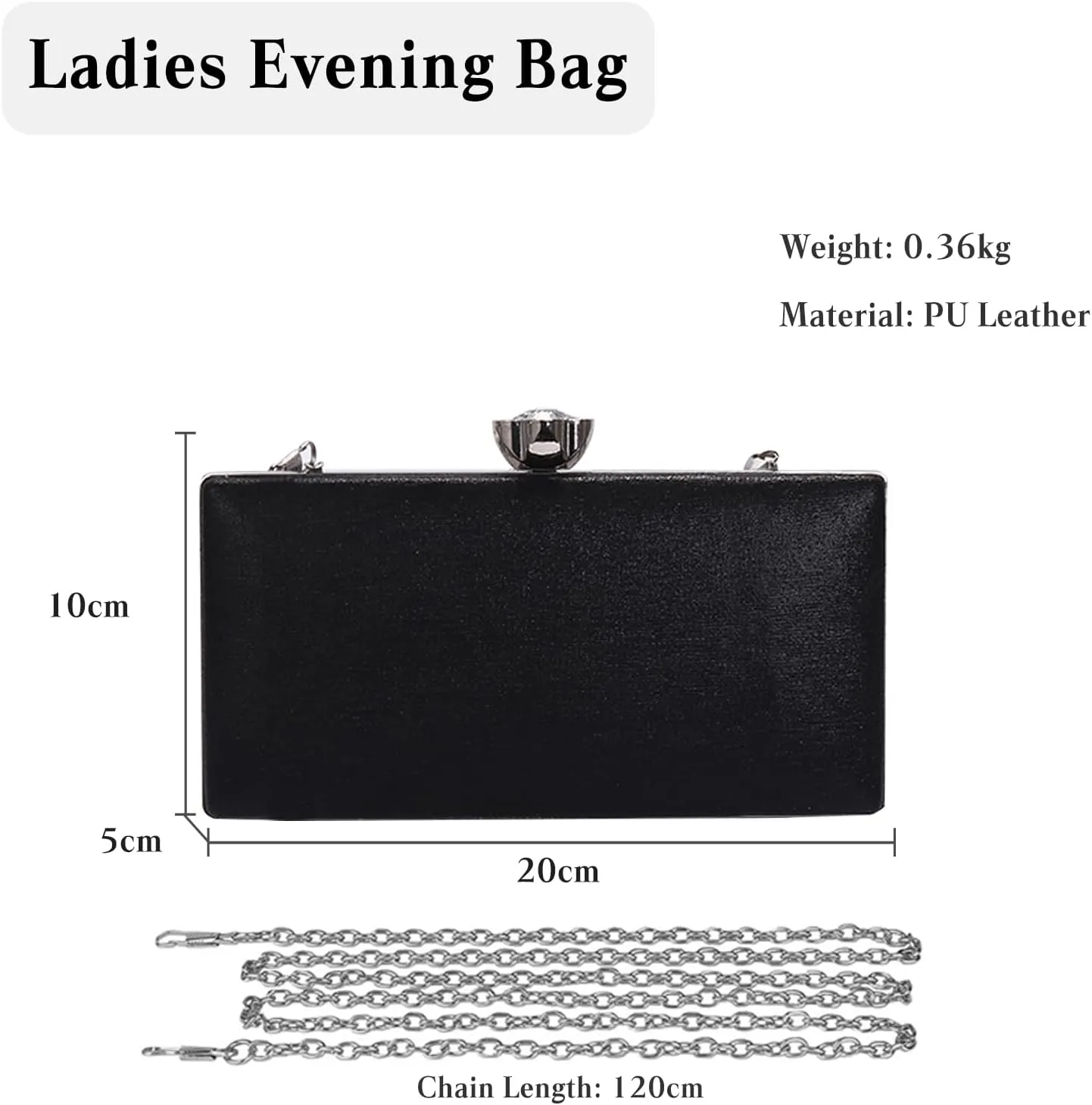 Women's Sequin Evening Bag Rhinestone Clutch Bag Bridal Wedding Purse Sparkly Crystal Handbag Glitter Shoulder Bag