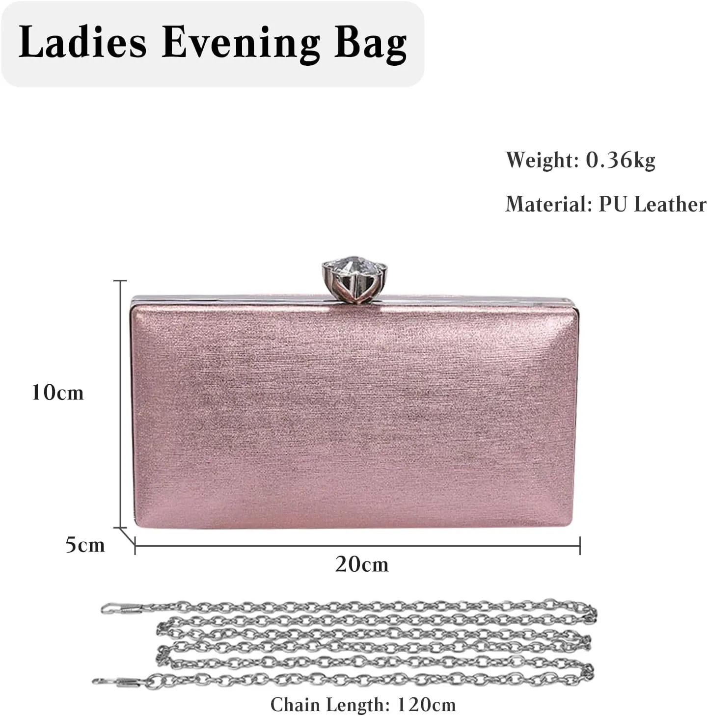 Women's Sequin Evening Bag Rhinestone Clutch Bag Bridal Wedding Purse Sparkly Crystal Handbag Glitter Shoulder Bag